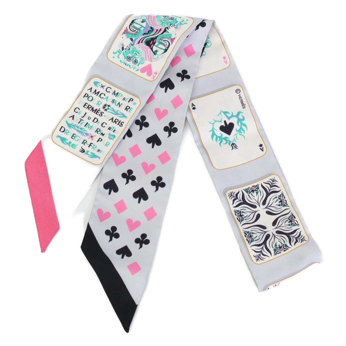 未使用に近い】エルメス 【美品】H063169S JEU DE CARTES ジュドー