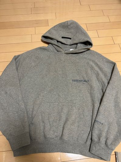 FEAR OF GOD ESSENTIALS PULLOVER HOODIE "Dark Heather Oatmeal"