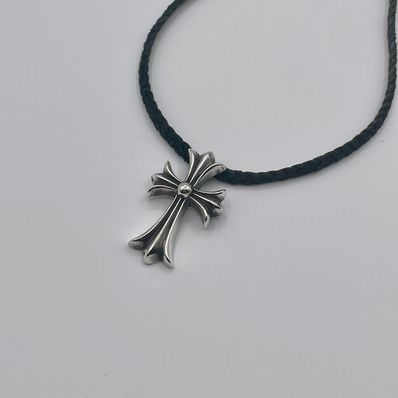 Chrome Hearts Small CH Cross Pendant "Silver"