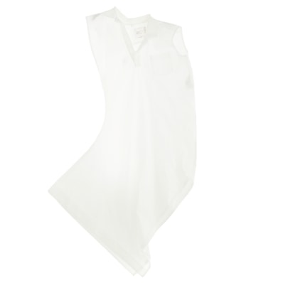 Sacai サカイ ワンピース 24-07375 Cotton Poplin Polo Dress コットン ポプリン ポロ ドレス ワンピース ホワイト ホワイト系 1【中古】