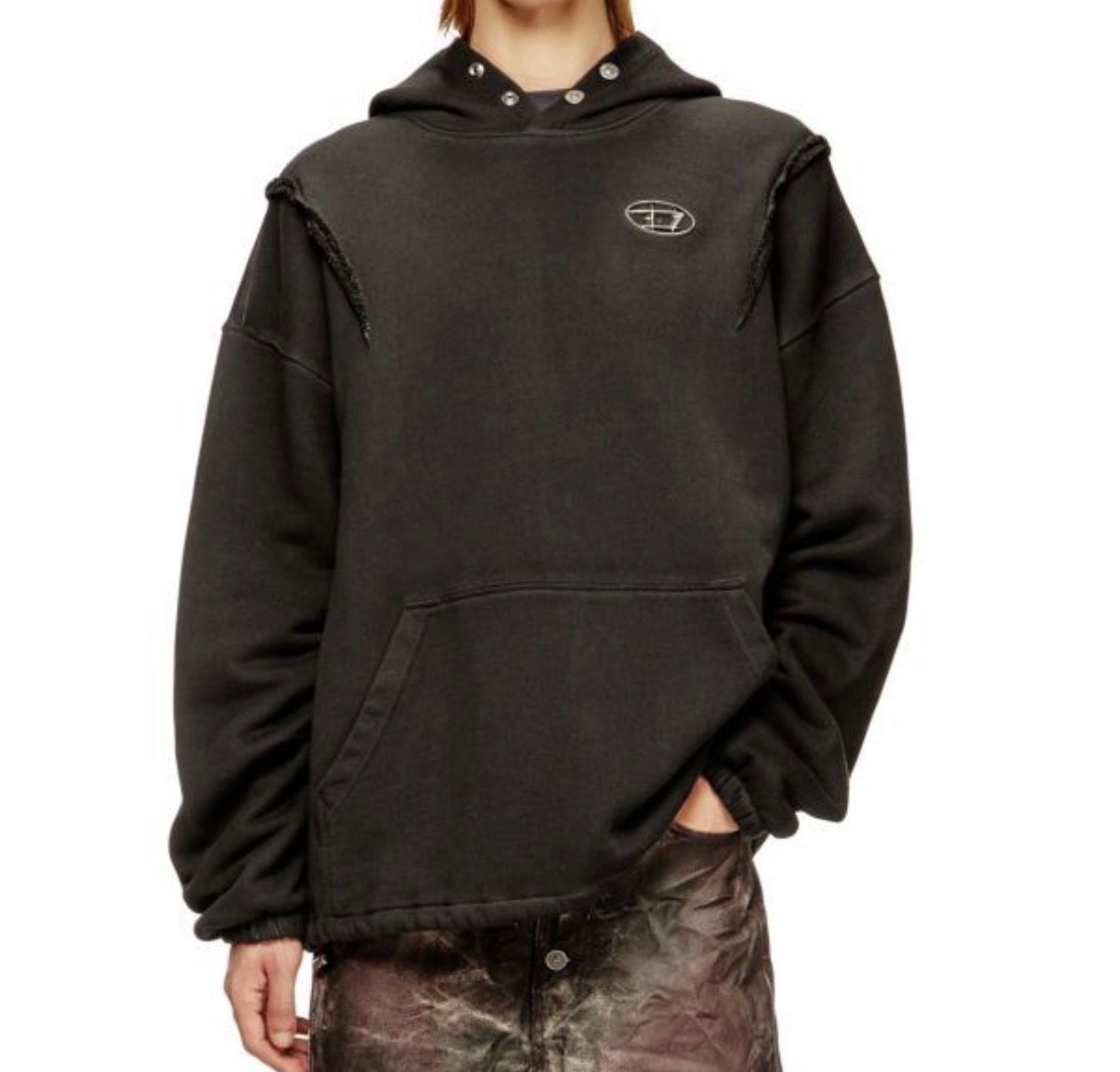 THUG CLUB x Diesel S-Thug-Hoodie Sweat-Shirt "Black"