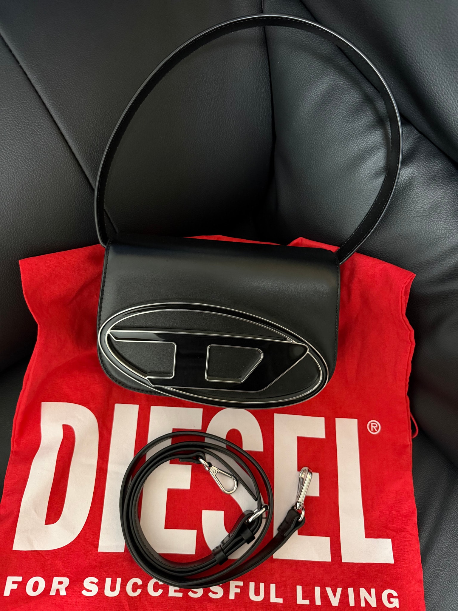 DIESEL ショルダーバッグ ブラック