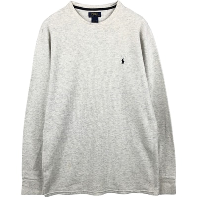 古着 ラルフローレン Ralph Lauren POLO RALPH LAUREN サーマルロンT ワッフル メンズXL相当/eaa684463