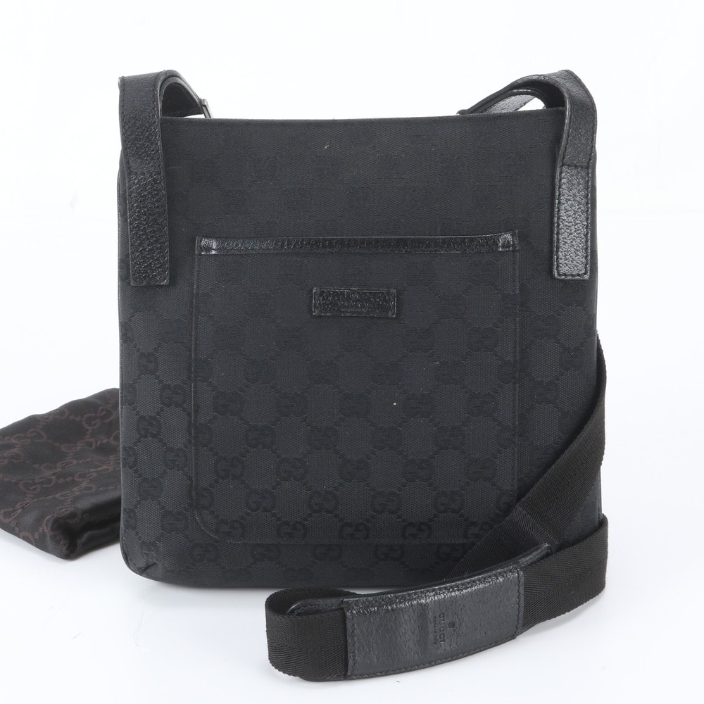 ■美品 グッチ GGキャンバス 122798 ショルダーバッグ