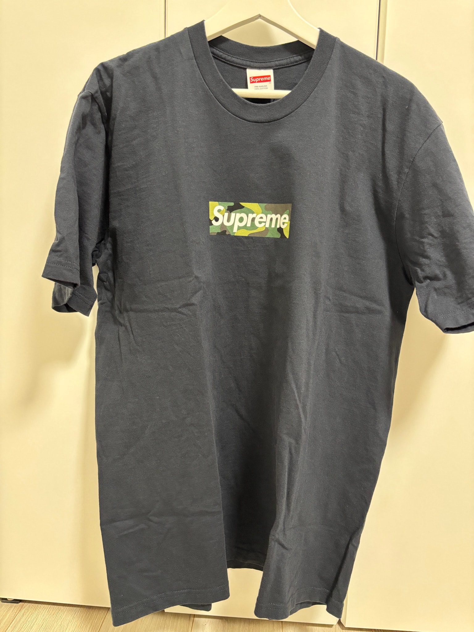 Supreme Box Logo Tee "Navy" (23FW)