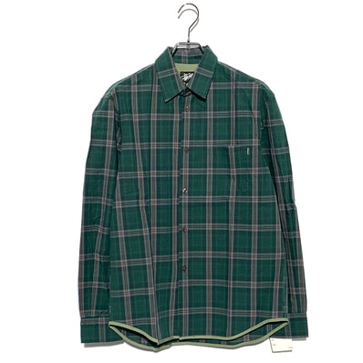 STUSSY BEAM PLAID SHIRT Green