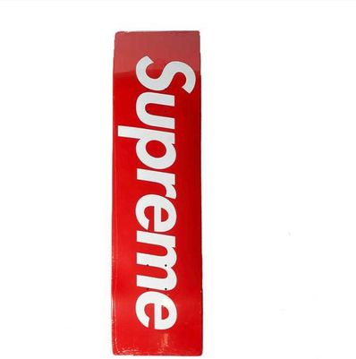 Supreme Uncut Box Logo Skateboard "Red"