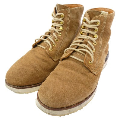 VISVIM ビズビム ブーツ VIRGIL BOOTS FOLK レースアップ ブーツ ブラウン系 不明【中古】