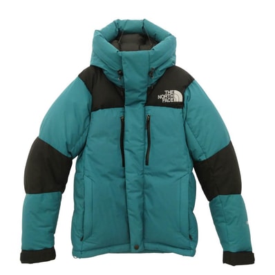 THE NORTH FACE ノースフェイス ND92240 BALTRO LIGHT JACKET バルトロ ライト フーデッド ダウン ジャケット グリーン系 XS【中古】