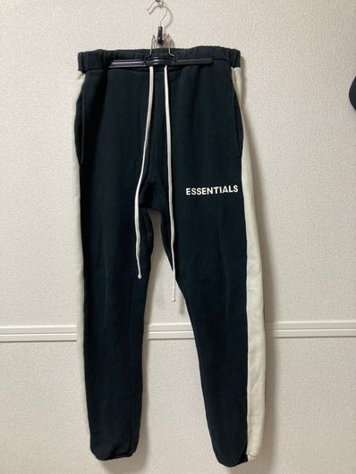 FEAR OF GOD Essentials Side Stripe Sweatpants "Black"