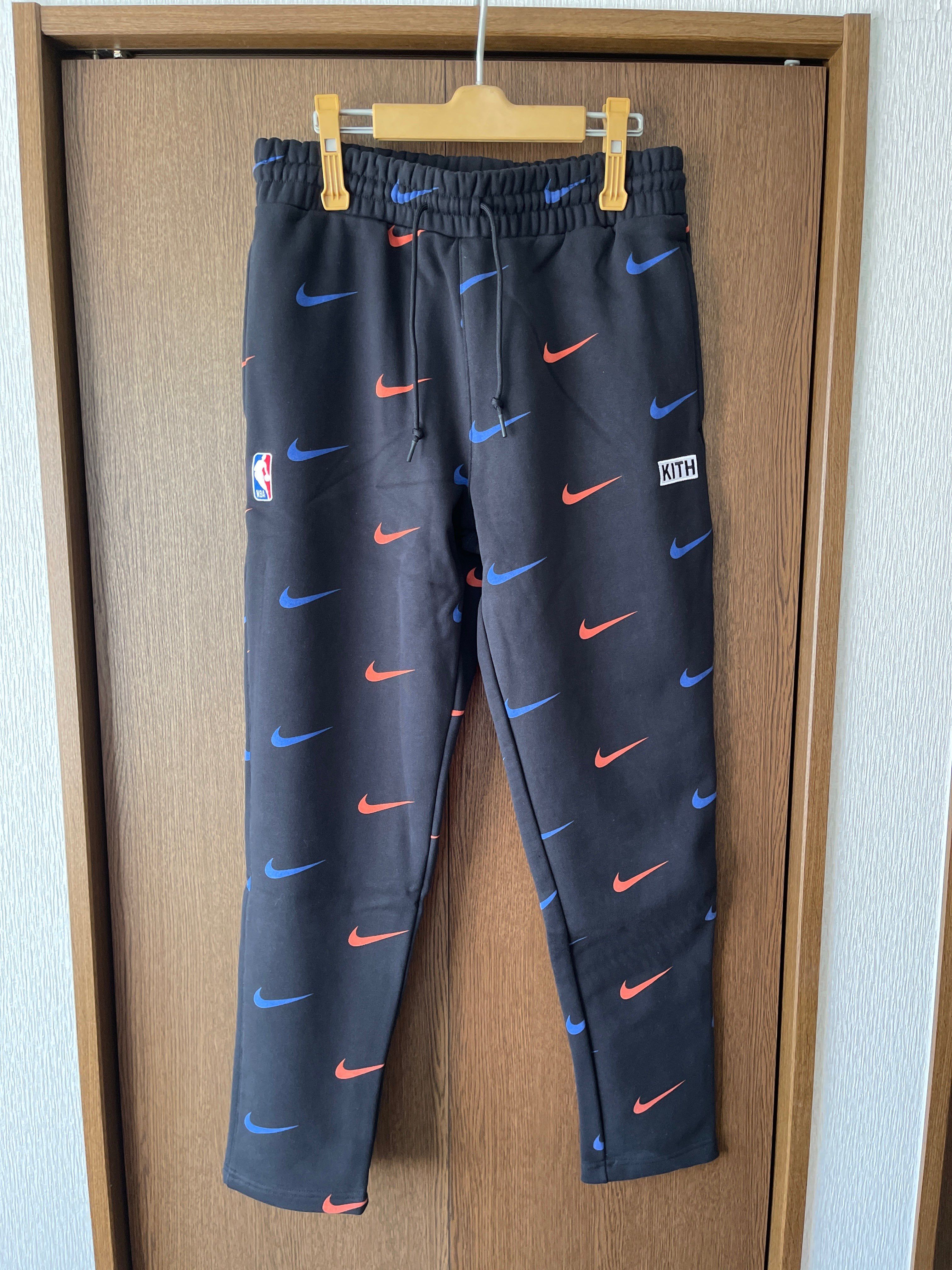 KITH Nike for New York Knicks AOP Fleece Pant "Black"
