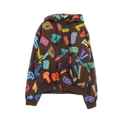 ルイ・ヴィトン LOUIS VUITTON LOUIS VUITTON × NBA ジャケット ブルゾン 衣料品 アウター ナイロン メンズ ブラウン系 / マルチカラー RM212M ES8 HLB01E 【中古】