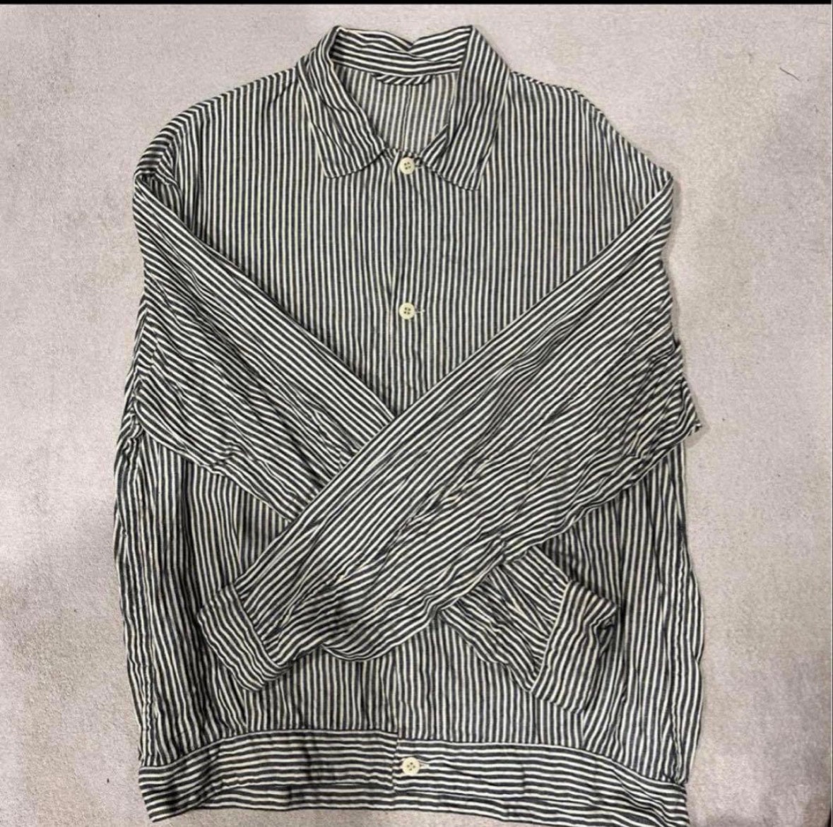 COMOLI Stripe Blouson "Stripe"