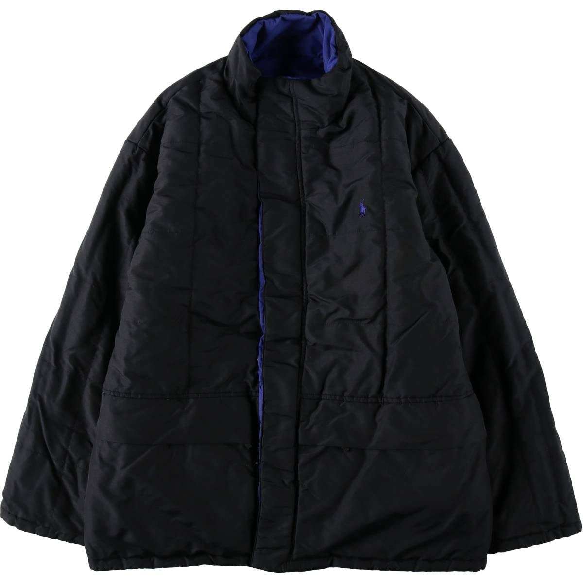 訳あり特価 古着 ラルフローレン Ralph Lauren POLO by Ralph Lauren リバーシブル ダウンジャケット メンズL相当/eaa569894