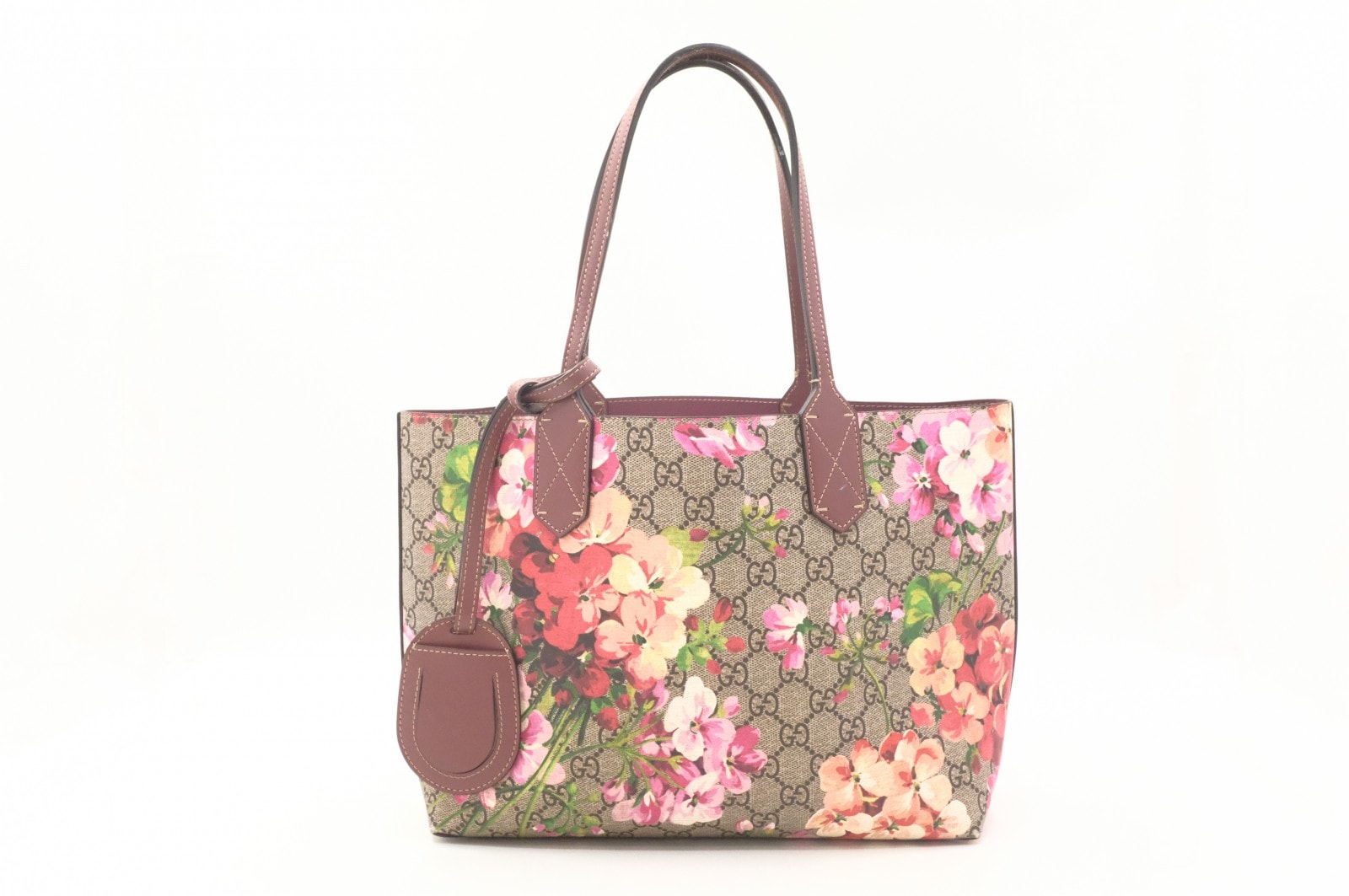 グッチ GGブルームス リバーシブル スモール トートバッグ 372613