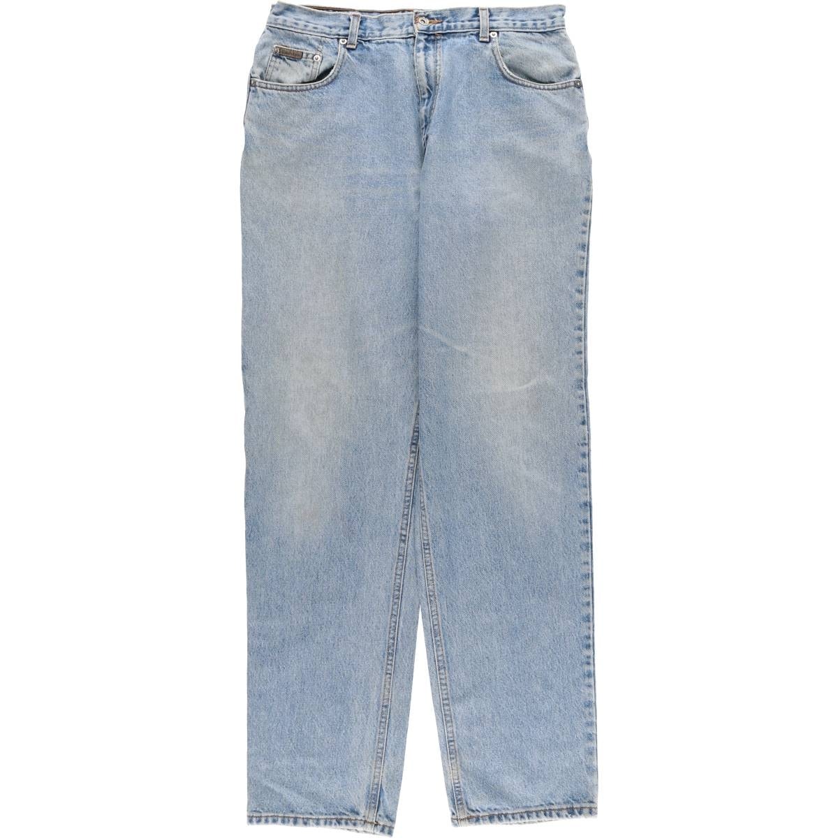 古着 90~00年代 カルバンクライン Calvin klein JEANS テーパードデニムパンツ USA製 メンズw32相当/eaa539918