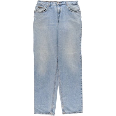 古着 90~00年代 カルバンクライン Calvin klein JEANS テーパードデニムパンツ USA製 メンズw32相当/eaa539918