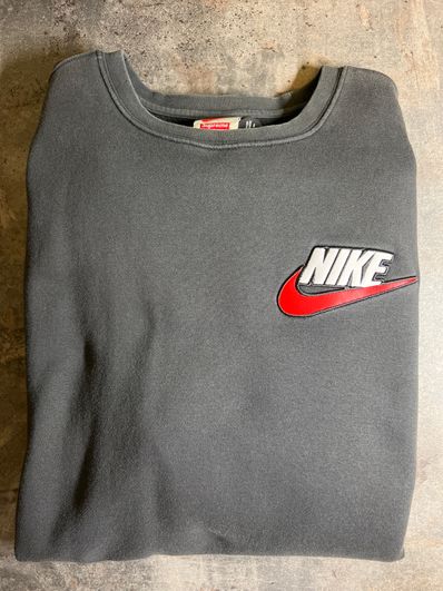 Supreme / NIKE® Crewneck "Black"