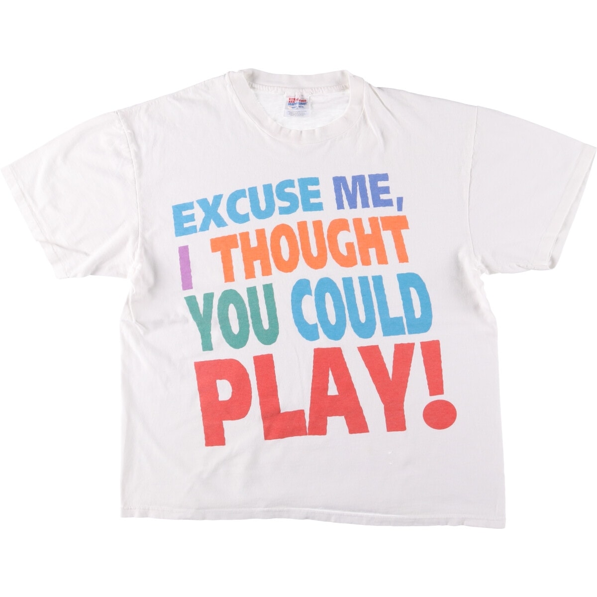 古着 00年代 ヘインズ Hanes HEAVYWEIGHT メッセージプリントTシャツ メンズXL相当/eaa560736