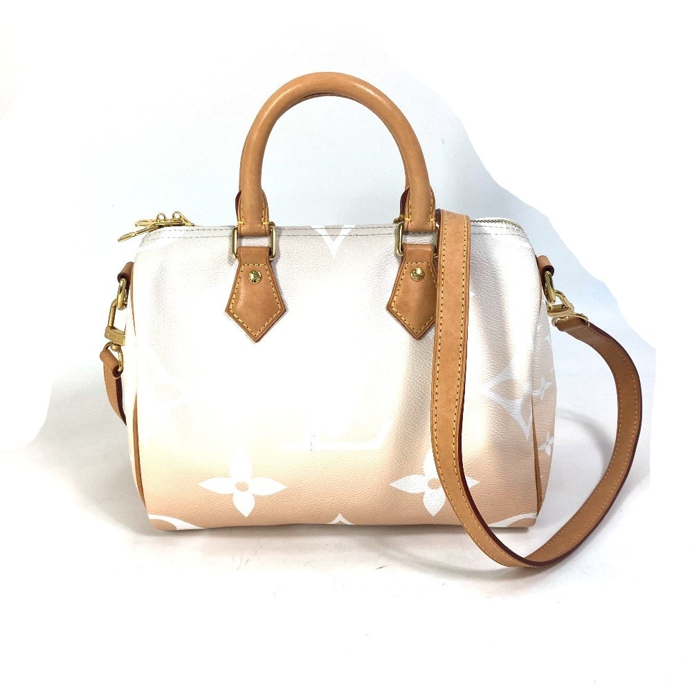 ルイヴィトン LOUIS VUITTON スピーディ バンドリエール25 M45722 モノグラムジャイアント グラデーション ミニボストンバッグ ショルダーバッグ 斜め掛け ハンドバッグ モノグラムジャイアントキャンバス ブリューム オレンジ