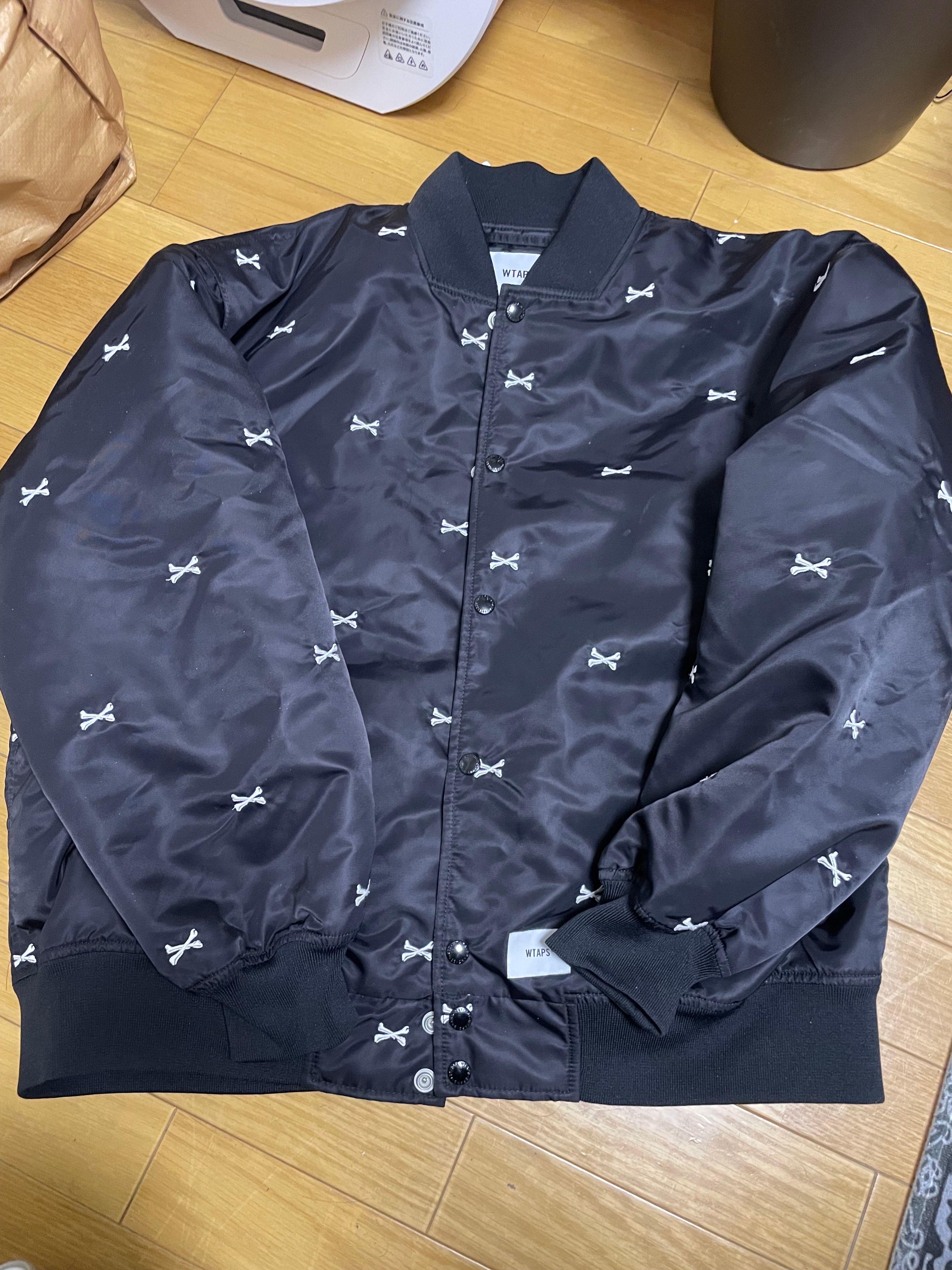 Wtaps TEAM / JACKET / NYLON. TWILL. TEXTILE "Black"