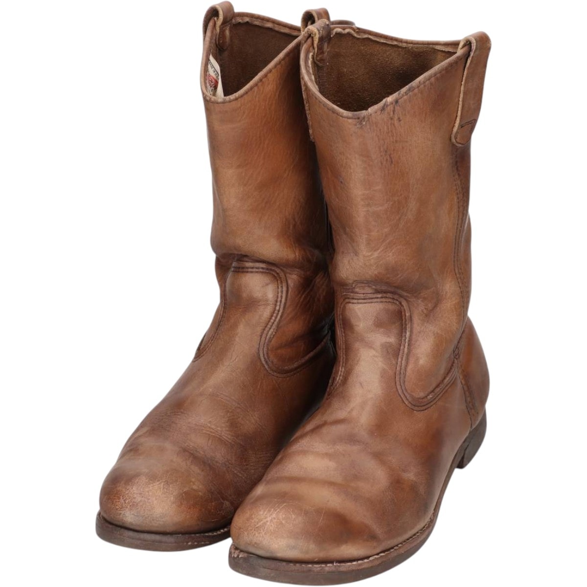 古着 90年代 レッドウィング RED WING プリントタグ ペコスブーツ USA製 10.5C メンズ28.5cm相当 ヴィンテージ/saa016267