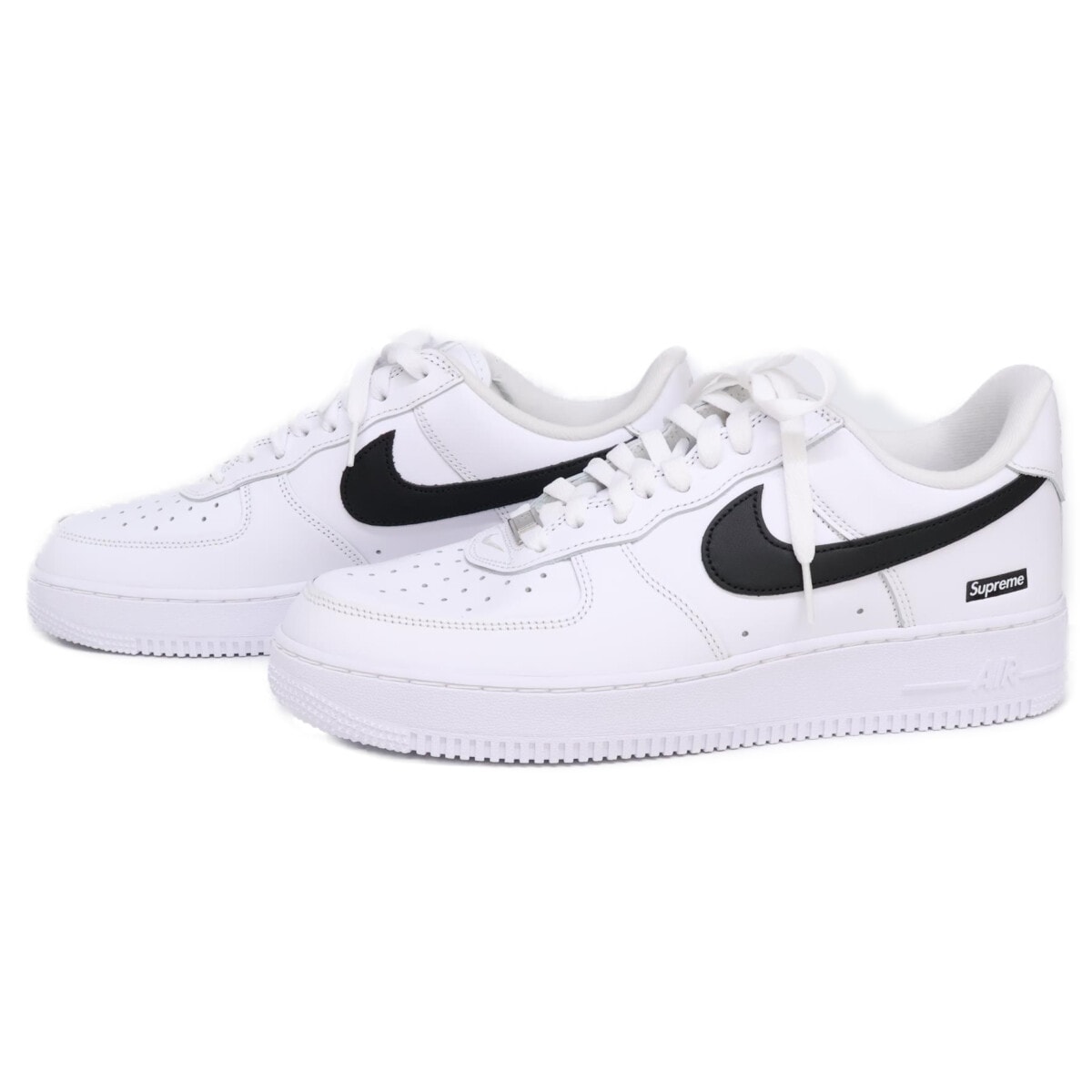 ナイキ ×Supreme CU9225-102 Nike Air Force 1 Low White/Black 27cm