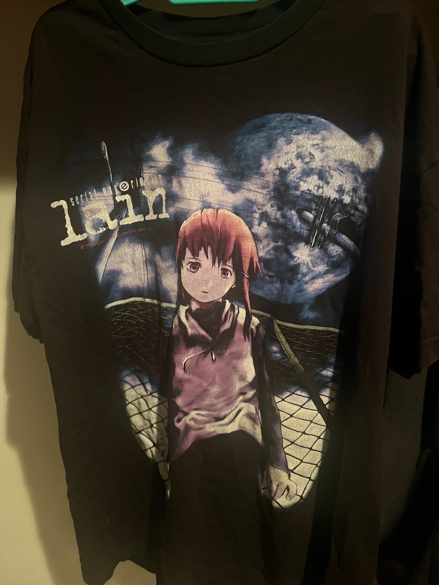 Geeks Rule x serial experiments lain 12 Silkscreen Printing T "Black"