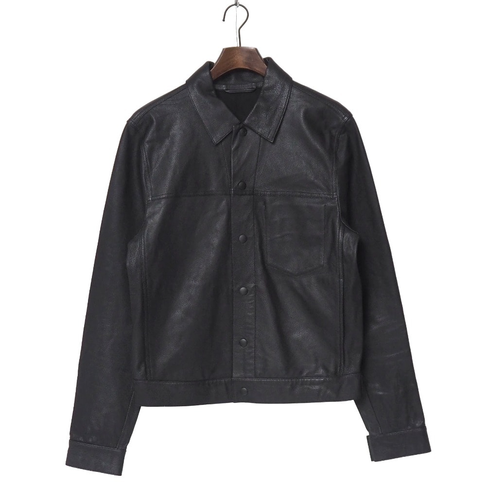 ■美品■ACNE STUDIOS アクネストゥディオズ JAM LEATHER SS14 ジャケット サイズ48 ゴートレザー レザージャケット ブランド古着【中古】20260907/RB0876
