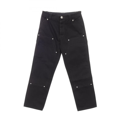 Chrome Hearts Carpenter CNVS Double Knee Pants "Black"