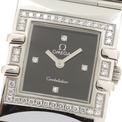オメガ コンステレーション カレ クアドラ レディース 【中古】