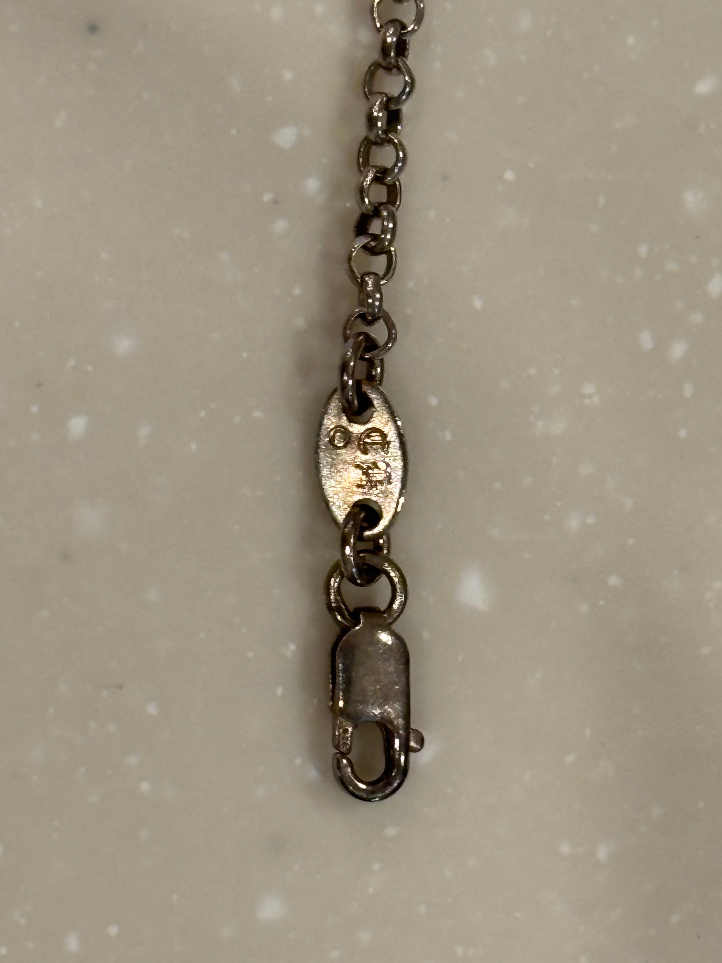 Chrome Hearts Roll Chain Necklace "Silver"