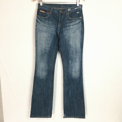 ラルフローレン デニムパンツ W27/レディース ズボン ジーンズ ボトムス ダメージ加工 /インパクト21正規代理店タグ◆TJPE-51