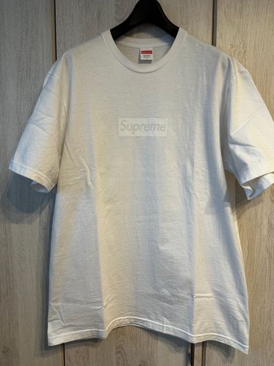 Supreme Tonal Box Logo Tee "White"