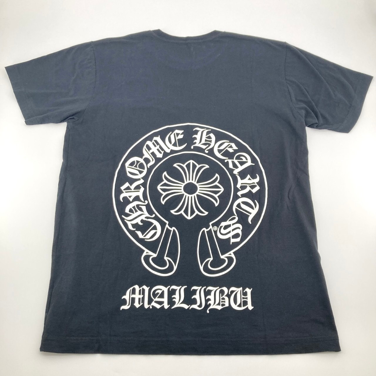 CHROME HEARTS(クロムハーツ) HorseshoeTee マリブ限定 バックホースシュープリント 175/96B M 半袖Tシャツ ブラック