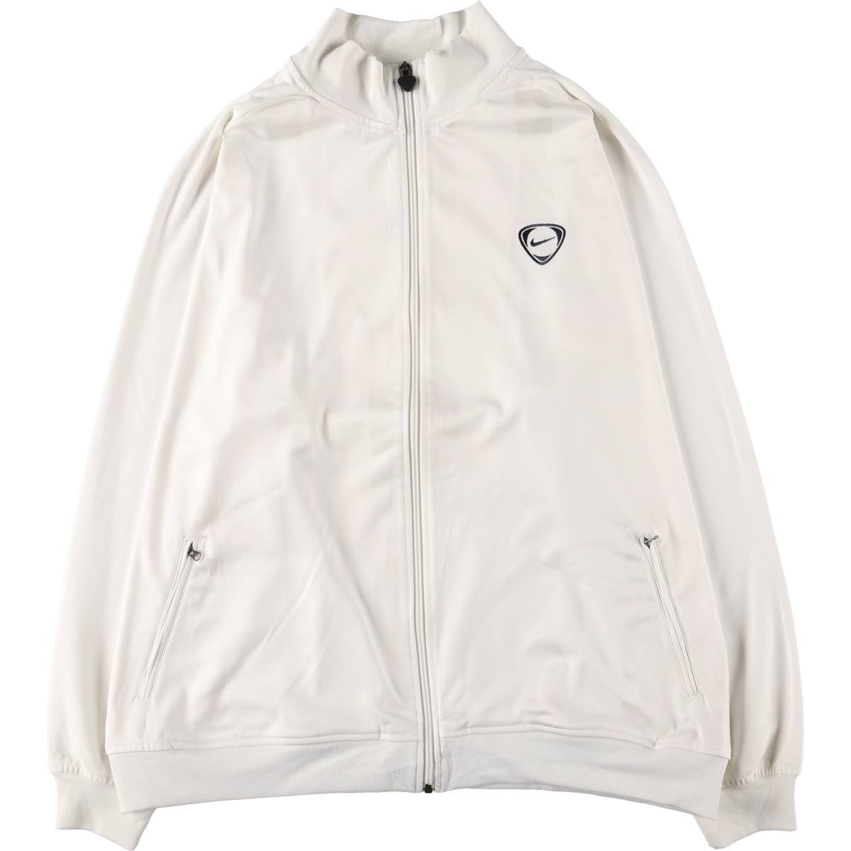 古着 00年代 ナイキ NIKE ストライプ柄 ジャージ トラックジャケット メンズXL相当/eaa525267