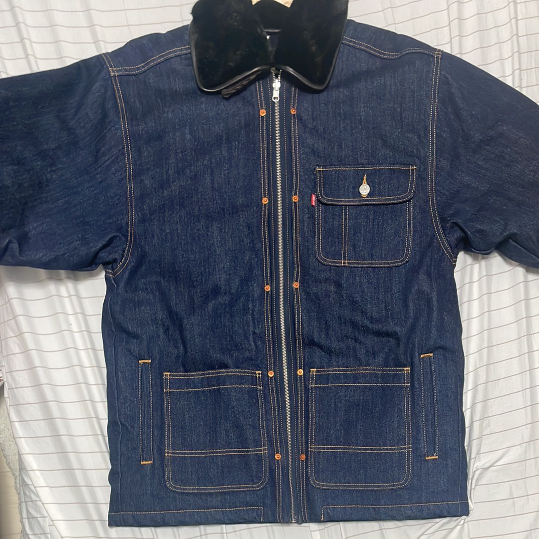 KENZO x LEVI'S Denim Parka Unisex "Rinse Blue Denim"