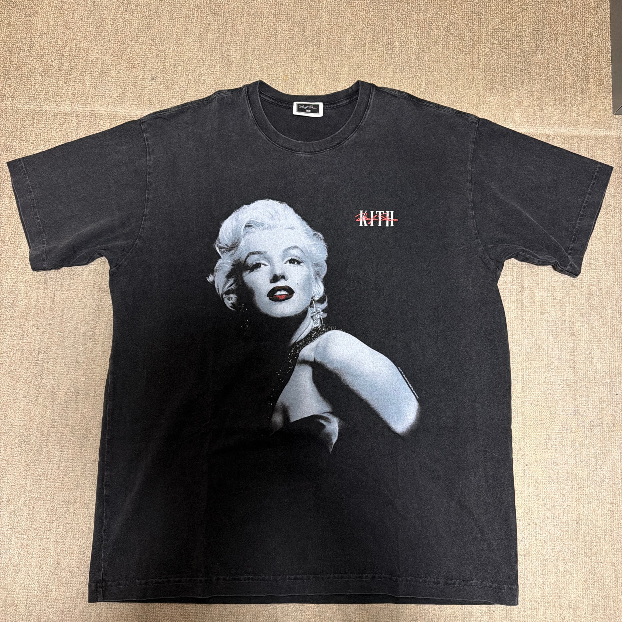 Kith x Marilyn Monroe Glamour Vintage Tee "Black"
