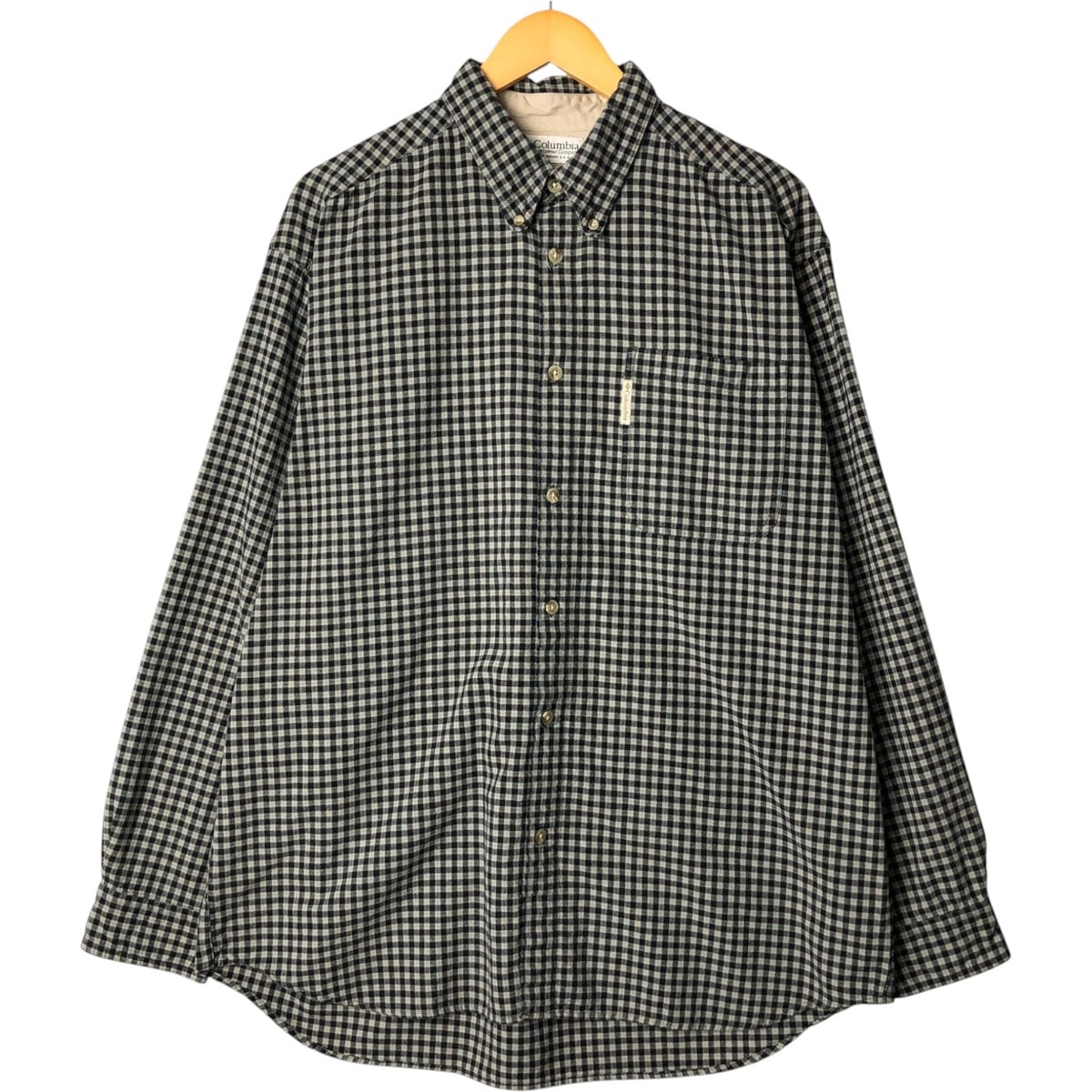 古着 90~00年代 コロンビア Columbia 長袖 ボタンダウンチェックシャツ メンズXL相当 ヴィンテージ/eaa576705