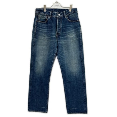 マインデニム 2304-1007-85-322 ブルー L.Straight 5pocket ボタンフライデニムパンツ 9