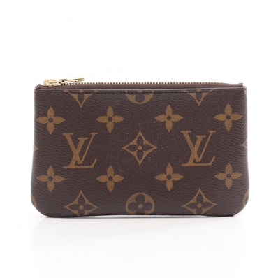 ルイ・ヴィトン LOUIS VUITTON ポシェット クレ モノグラム キーケース アクセサリー PVCコーティングキャンバス モノグラム メンズ レディース ブラウン系 M13559 【中古】
