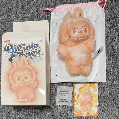 POP MART THE MONSTERS (LABUBU) Big into Energy Series Plush Pendant HAPPINESS