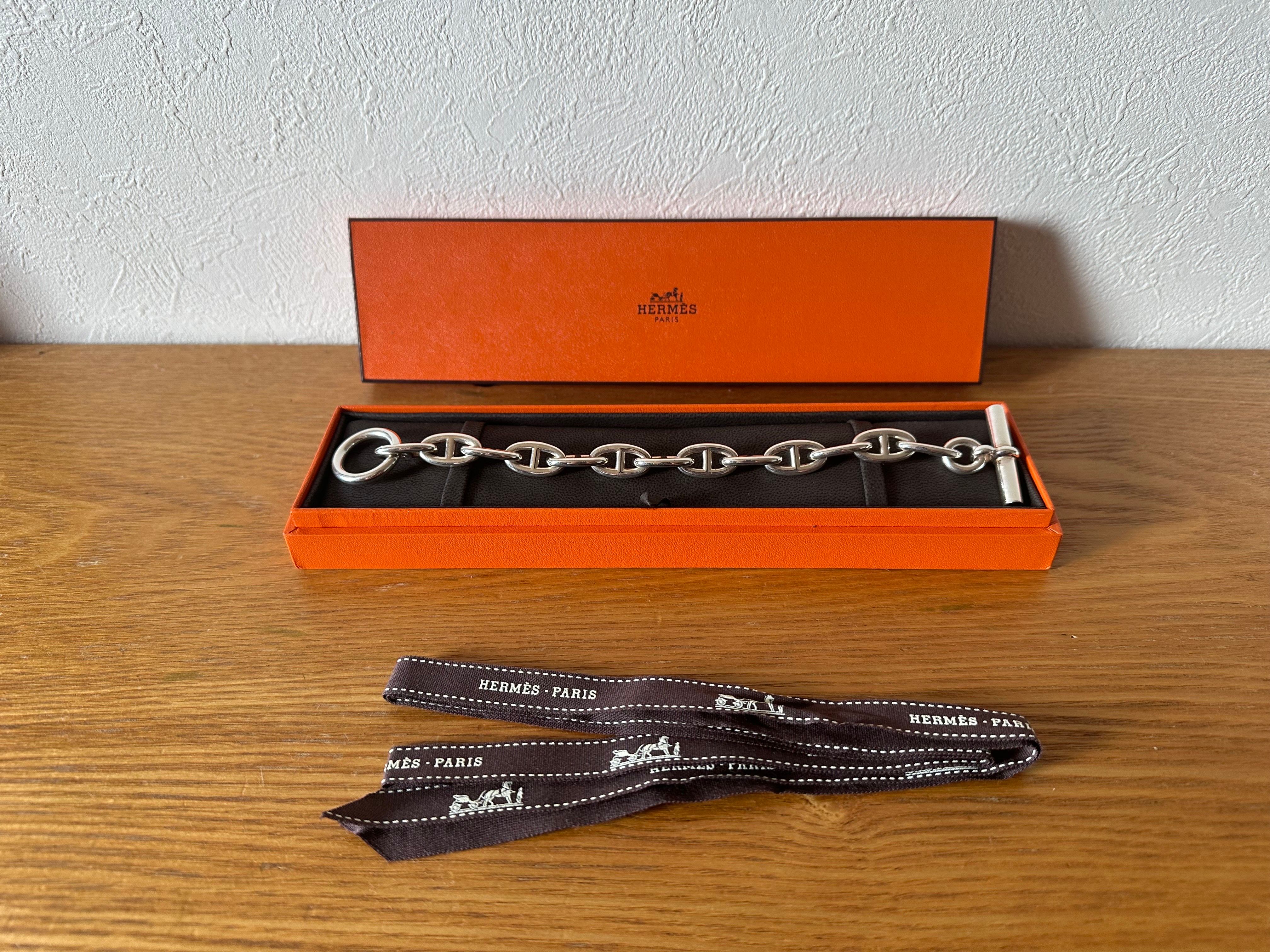 Hermes Chaine D'ancre GM Bracelet "Silver"