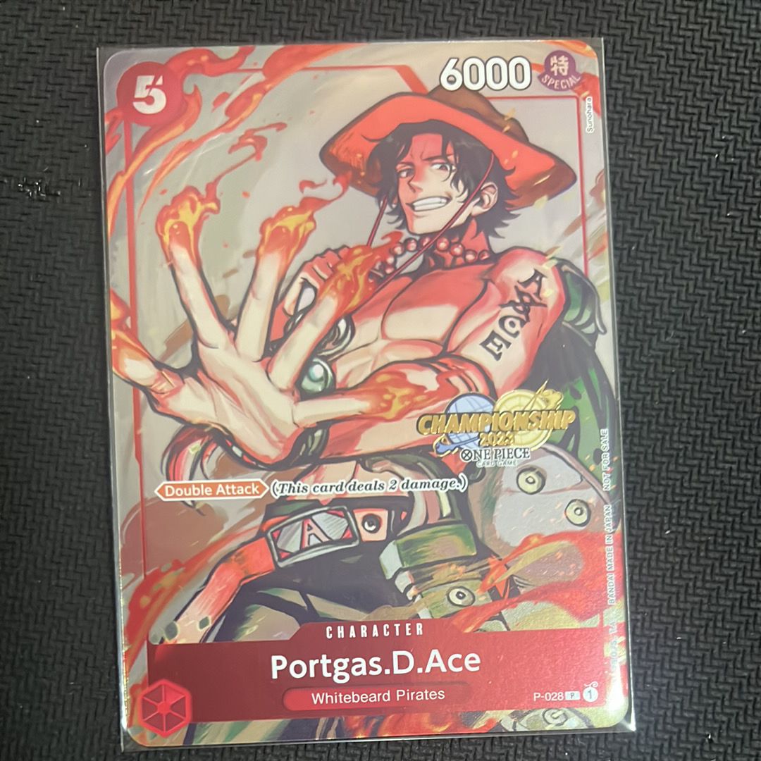 ポートガス・D・エース P [P-028]【英語版】(プロモーションカード「チャンピオンシップ 2023 イベントパック」)