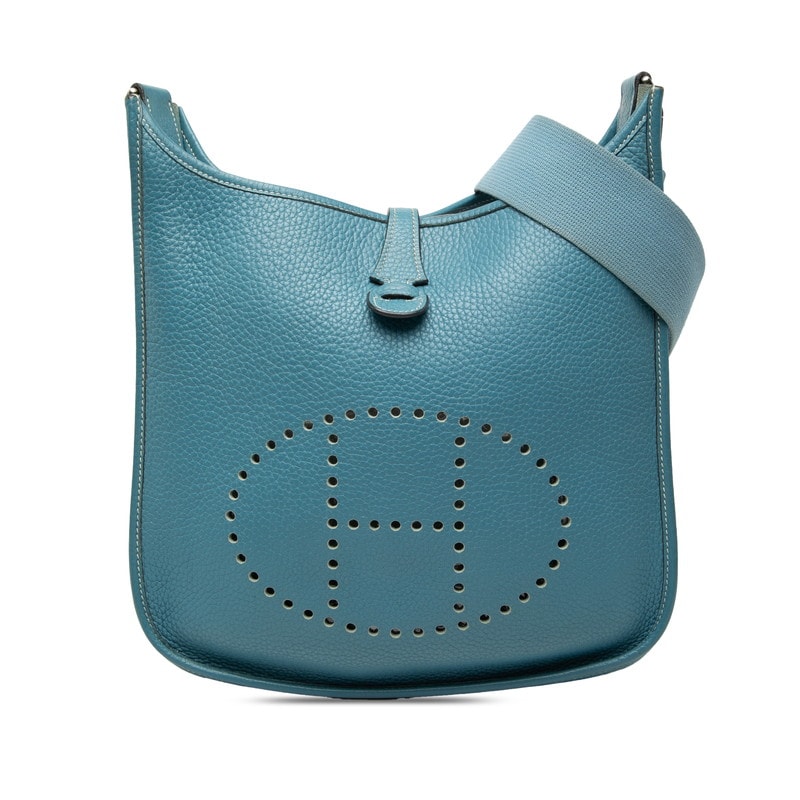 エルメス エブリン2 ショルダーバッグ ブルージーン トリヨンクレマンス レディース HERMES 【中古】