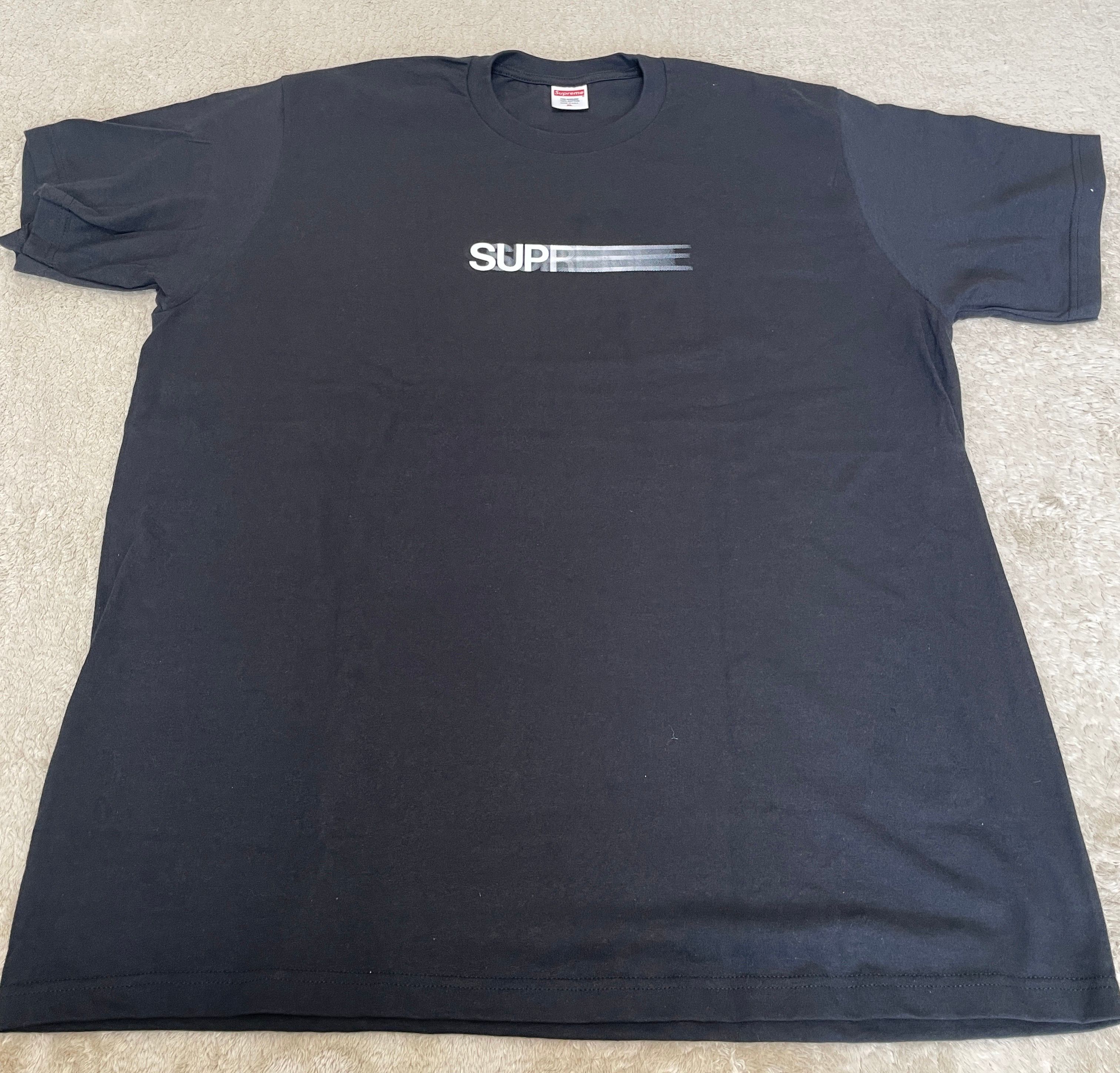 Supreme Motion Logo Tee "Black" (23SS)