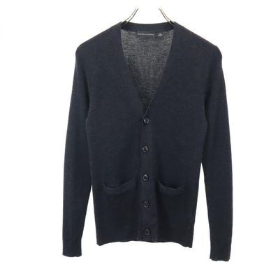 RALPH LAUREN 長袖 Vネック ウール ニット カーディガン