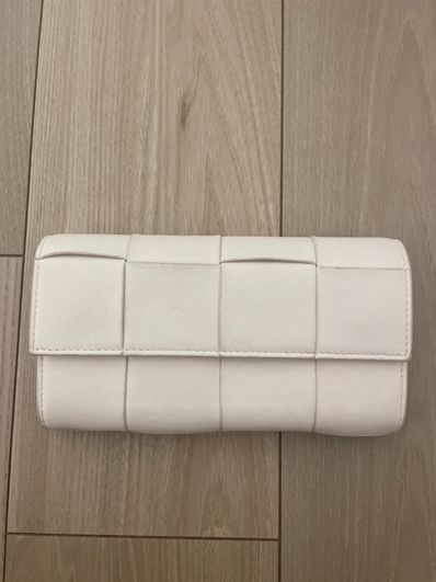Bottega Veneta Flap Wallet "Melon Washed"