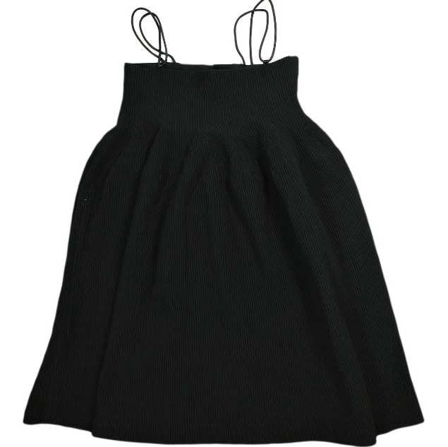 新品 CFCL シーエフシーエル 25SS 日本製 HYPHA STRAP MINI DRESS ストラップミニドレス CF009KH062 Free BLACK イッセイミヤケ 定価96,800円 キャミソールワンピース トップス g25066