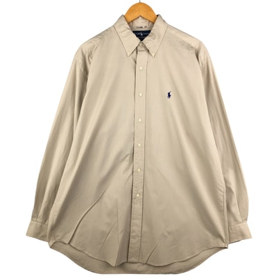 古着 ラルフローレン Ralph Lauren BLAKE 長袖 ボタンダウンシャツ メンズL相当/eaa591696